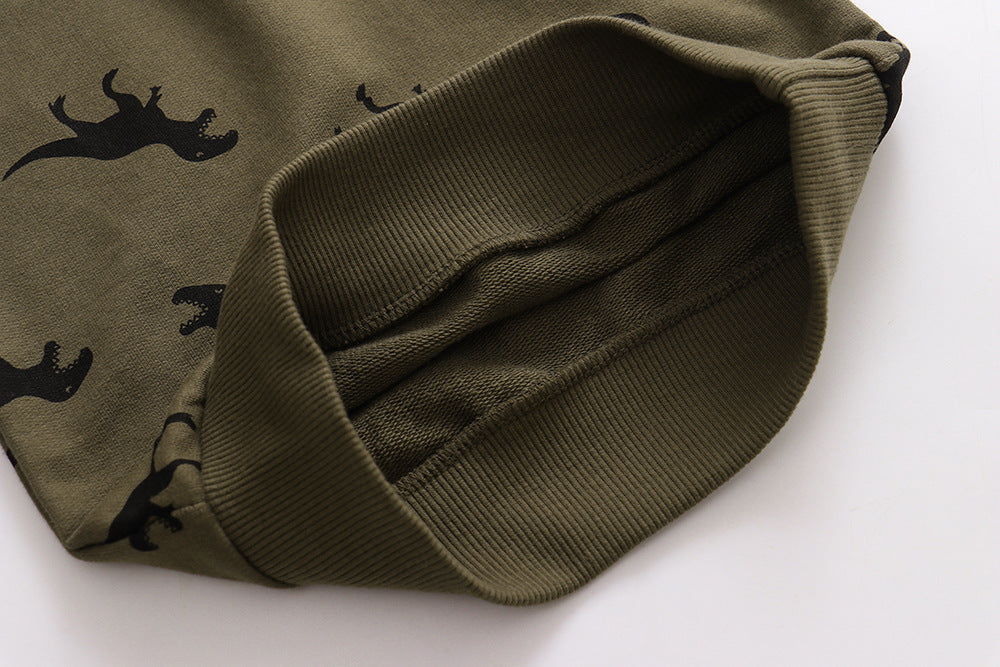 Dinosaur cartoon sweater