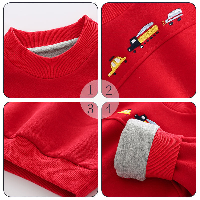 Cartoon car sweater