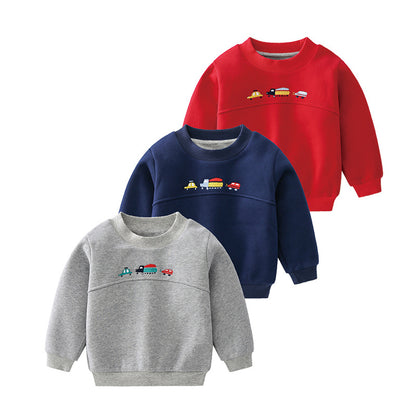 Cartoon car sweater