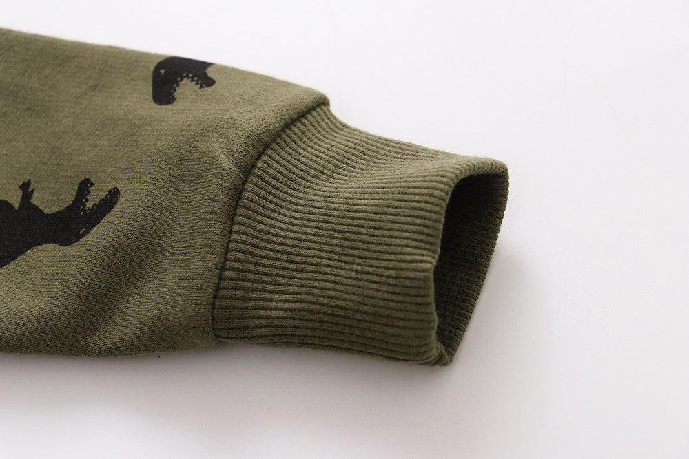 Dinosaur cartoon sweater