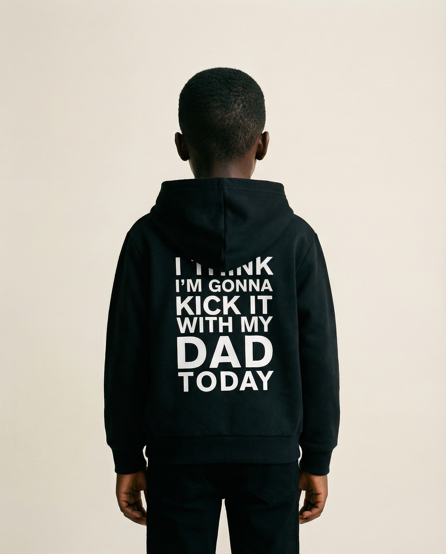 Back letter hoodie