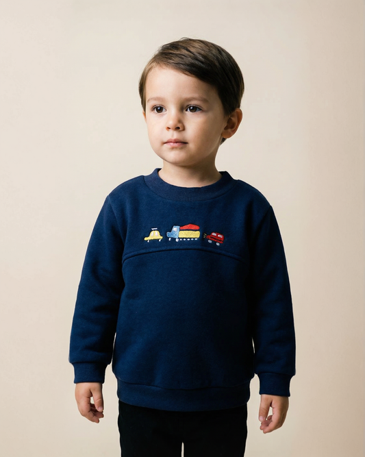 Cartoon car sweater