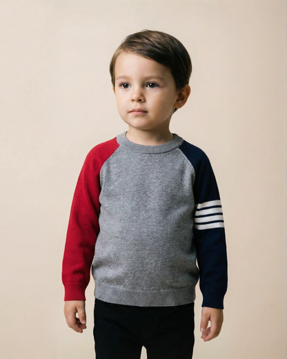 Colors striped sweater