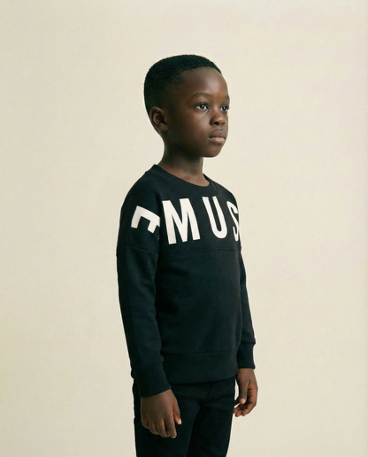 Patchwork pullover sweater