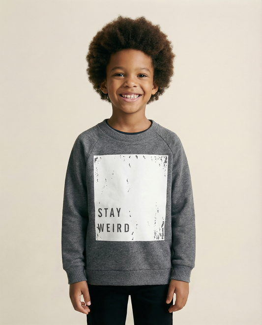 Stay weird sweater