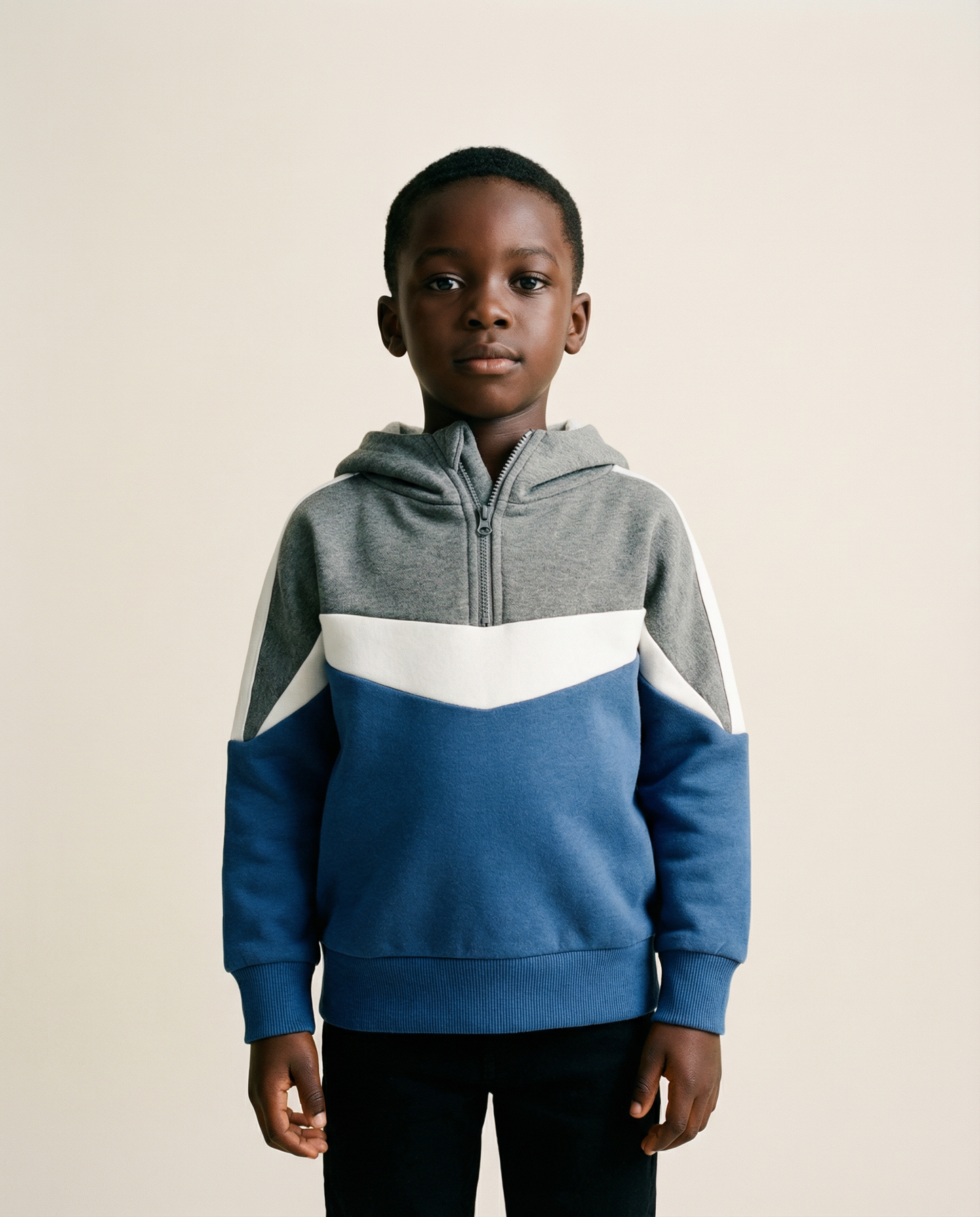 Three color hoodie