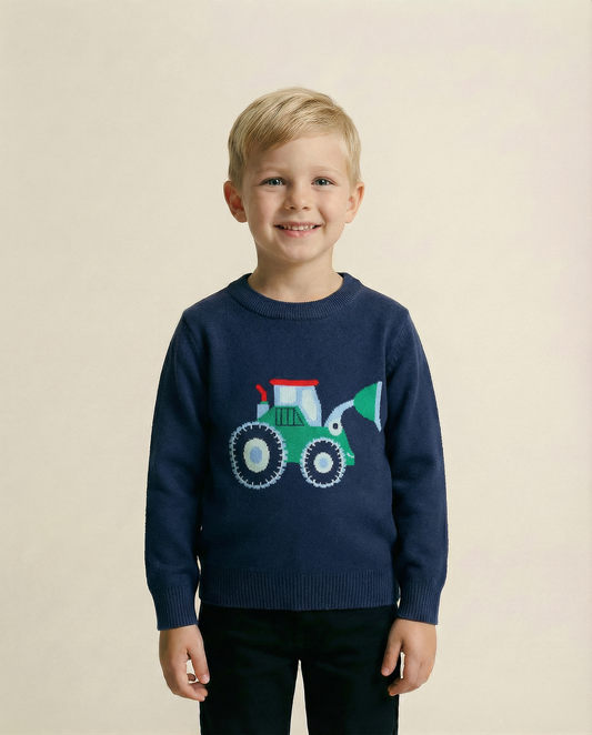 Tractor warm sweater